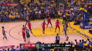 Portland Trail Blazers vs GS Warriors - Game 2 | Full Game Highlights | May 16, 2019 | NBA Playoffs