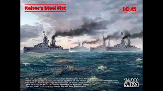 ICM Kaiser's Steel Fist 1/700 (S.021) Kit Review