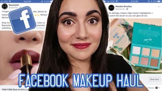 I Bought A  Face Of Makeup From Facebook Ads