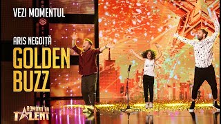 GOLDEN BUZZ Puștiul de 8 ani care a făcut senzație | Aris Negoiță - Românii au Talent