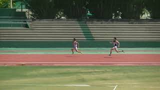 【西日本五大学】男子4×100mR決勝 小谷-喜多-野崎-小西