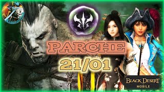 black desert Mobile: Parche 21/01/2025