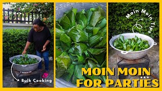 HOW TO COOK MOINMOIN FOR PARTIES - BULK COOKING - SISI YEMMIE
