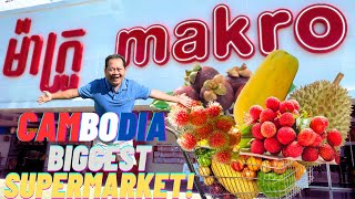 Shopping At Makro, Cambodia's Biggest Supermarket ! Like Walmart, It Has Everything!