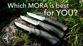 3 Bushcraft Knives From Morakniv: Which Mora Is Best for You?