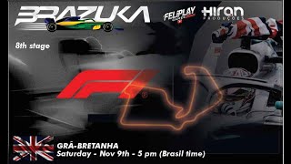 BRAZUKA F1 - WORLD CUP | GP DA INGLATERRA | ETAPA 8