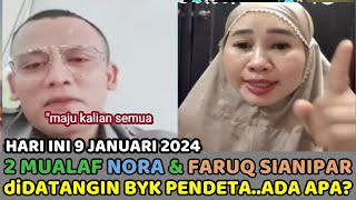 2 Mualaf Nora Aritonang \u0026 Faruq Sianipar diDatangin Banyak Pendeta Hari ini..Ada Apa?