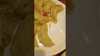 delicious chicken thukpa with steam momos/Tibetan treats restaurent Srinagar /