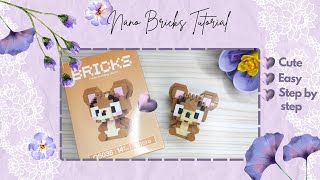 LET'S BUILD NANO BRICKS CHARACTER : JERRY MOUSE