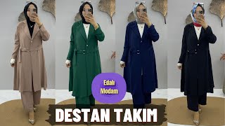 DESTAN İKİLİ TAKIM MODELİMİZ-EDALI MODAM TESETTÜR GİYİM