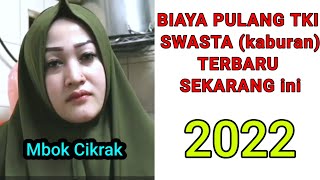 BIAYA PULANG ❗TKI SWASTA TERBARU DARI MBOK CIKRAK  #Shorts