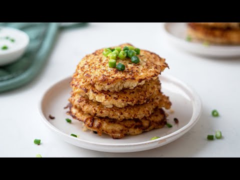 Cauliflower hashbrowns recipe