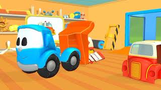 Leo the cars, truck, learning videos for kids|fire truck, ambulance|helping people