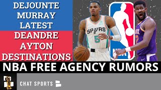 NBA Free Agency Rumors On Dejounte Murray, DeAndre Ayton, TJ Warren + Jalen Brunson | Mailbag
