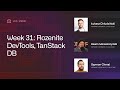 Live Dev Session: Rozenite DevTools Plugins, Precompiled React Native for iOS, TanStack DB 0.1