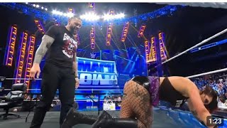 Roman Reigns Vs Rhea Ripley Undisputed Championship Full Match Highlights