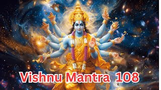 108 Times Vishnu Mantra I विष्णु मंत्र I Shantakaram Bhujagashayanam | Piyush Rajani