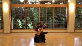 Kyoko Hotta plays 赤とんぼ（山田耕筰/莉燦馮編）and Marchita el Alma by M.M.Ponce in Amateur Guitar Day in Atami