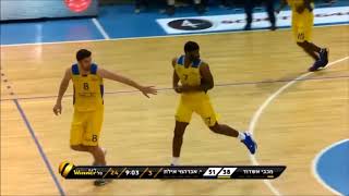 LaDontae Henton 2019/2020 Highlights (Maccabi Ashdod)