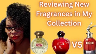 Reviewing New Fragrances in my Collection|Scandal le Parfum \u0026 Lucia by Tocca|Perfume Collection 2023