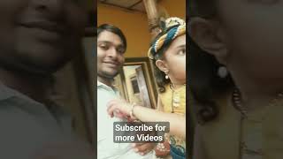 #shorts Krishna ji ka durlabh video / Yashomati Maiya Ke Nandlala / Trisha / VINAY MUSICAL VIDEO