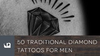 50 Traditional Diamond Tattoos For Men