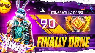 90 Level Up in Free Fire 😱 | Free Gloo Wall Reward 🙂 | Parme Gamer