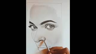 Deepika padukone drawing | pencil sketch