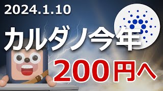 カルダノADAは今年200円の輝きを取り戻すのか？