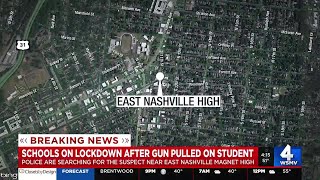 Search underway for suspect after shots fired near Nashville schools