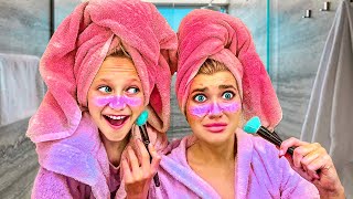 I COPiED MY LITTLE SiSTERS NiGHT ROUTiNE!! *this is insane*