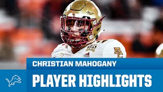 Christian Mahogany Highlights | 2024 NFL Draft