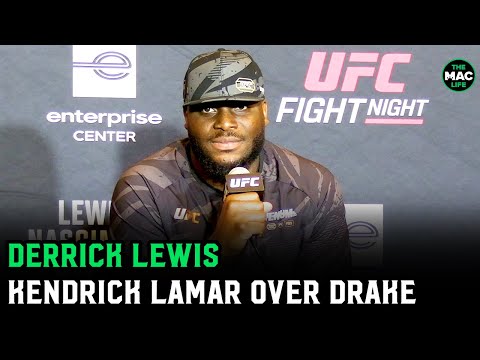 Derrick Lewis: “Kendrick Lamar beat Drake”; Talks want to hit local mascot