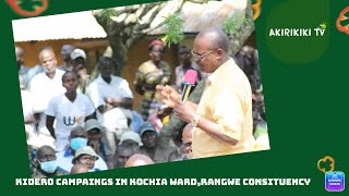 Kidero Campaings in Kochia Ward, Rangwe consituency