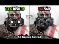 GTX 1050 Ti vs Rx 560 | Battle Of Budget GPUs | 16 Games Tested