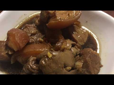 Pork & Chicken Liver Adobo Pork & Chicken Liver Adobo