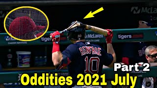 MLB | ODDITIES 2021 OF JULY COMPILATION, Part 2