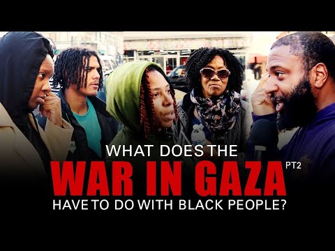 HMMM 🤔‼️What Does The 🪖WAR IN GAZA💣 Have To Do With BLACK PEOPLE 🏿? # ...