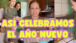 Así celebramos el año nuevo/mariajessica 🫶🏻 #blog #comida #familia #pareja #fiesta #mexico #story