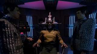 The Romulans Show Laforge the Admonition from Star Trek Picard . STP / TNG Edit