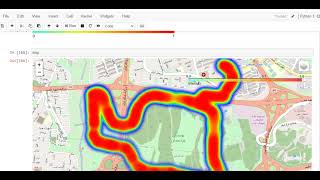 Creating a heatmap using Python Folium