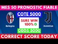 PRONOSTIC FOOT:MES PRONOSTIC FOOTBALL AUJOURD'HUI (football prediction ) CORRECT SCORE|SCORE EXACT