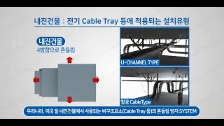 내진설계(케이블트레이내진)