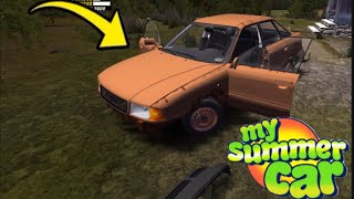 Restoring an abandoned Audi 80 | My Summer Car #mysummercar  #viral #trending