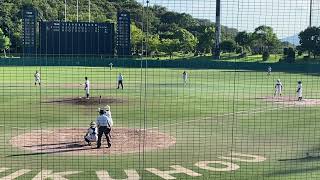 [第155回九州地区高等学校野球福岡大会] 八幡中央-九州国際大付属 9回表