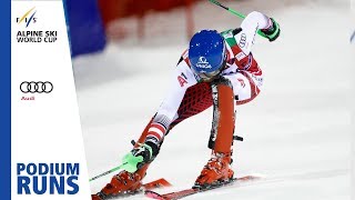 Marco Schwarz | Men's Slalom | Madonna di Campiglio | 2nd place | FIS Alpine