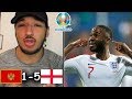 MONTENEGRO VS ENGLAND REACTION | Raheem Sterling silences RACIST FANS | Euro 2020 Qualifiers