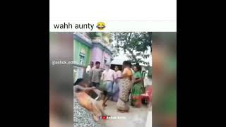 Waah Aunty kya Acting hai🙄😂 #kuchbhi  #aunty #funnyvideo