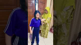 RAISHA DAPET TAS LABUBU BARU DARI MAMAH BUAT KESEKOLAH 🥰 #shorts