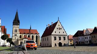 BARDEJOV - Radničné námestie- Timelapse (main square)